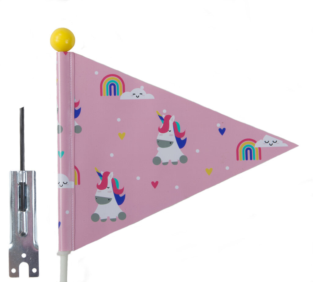 PexKids fietsvlag Unicorn