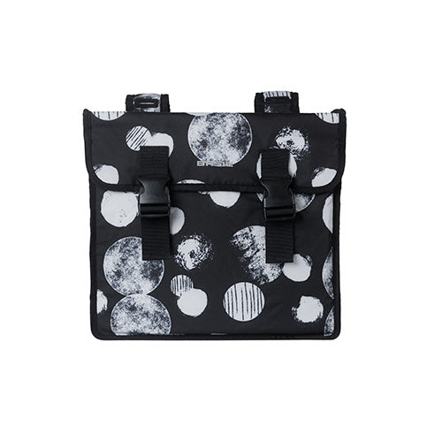 Basil 18350 Mara XL Sphere dubbele fietstas 35L zwart/grijs