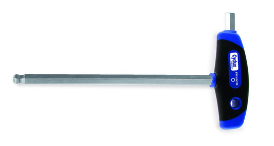 Cyclus hexsleutel kogelkop 6.0 mm. T-greep 200 mm.