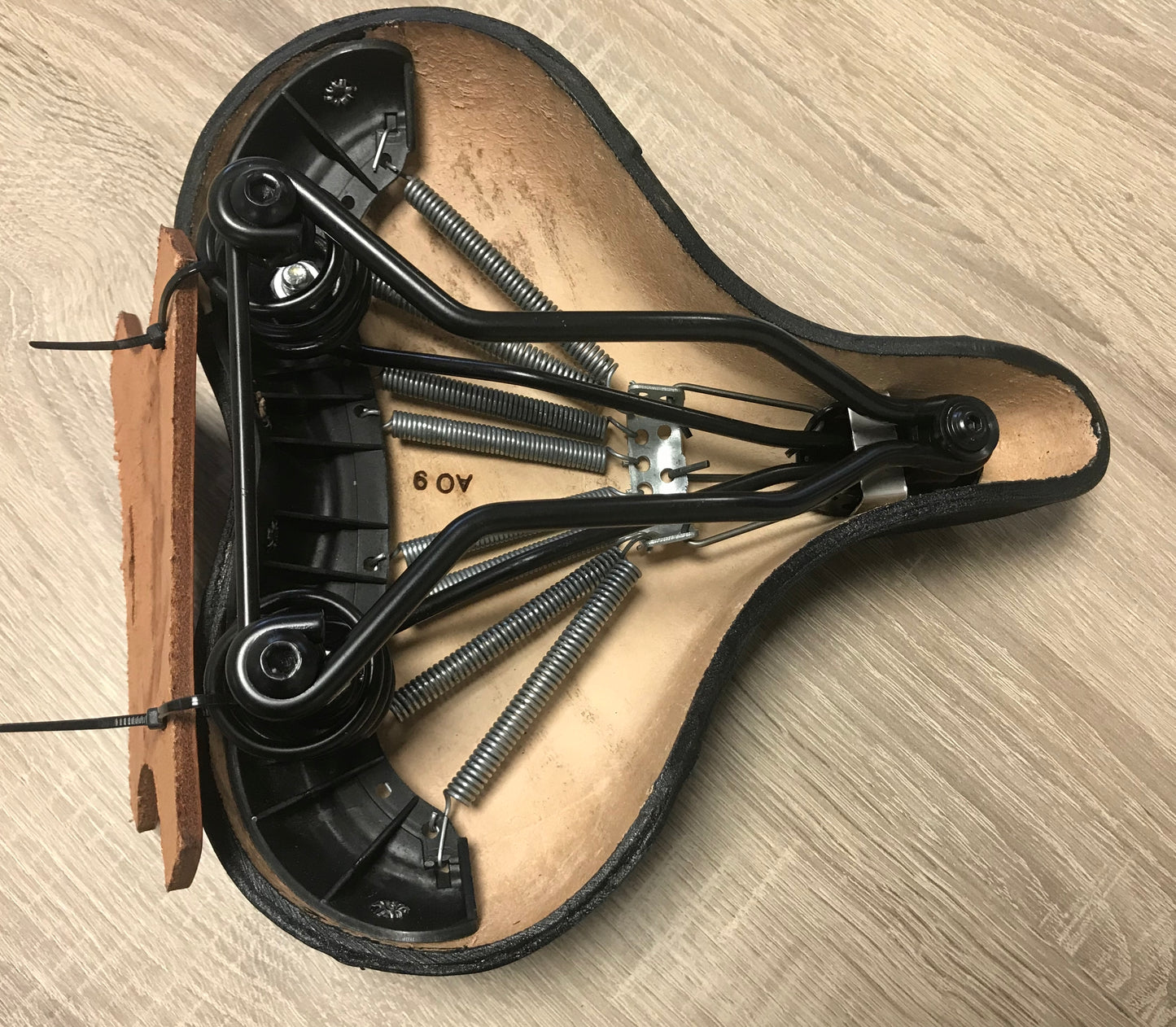 Lepper 807000 zadel Lounger City zwart/zwart