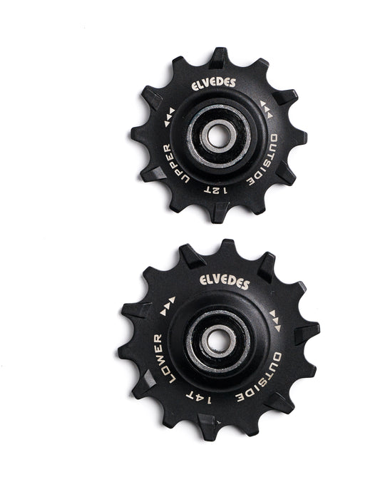 Elvedes CP2017102 derailleurwieltjes SRAM narrow/wide 1x12T+1x14T