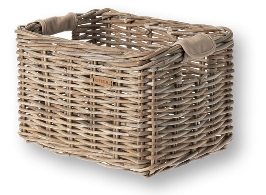 Basil 13050 Dorset Basket M rotan nature grey 35x24x24 cm.