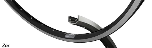 Velg 28' - 14 ZAC19RS 28'-622 zwart CNC 32 gts. DB