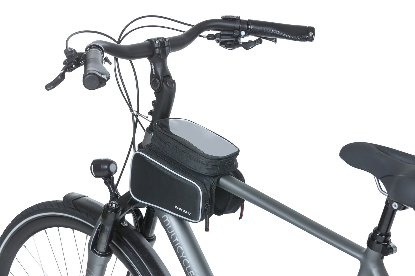 Basil 18044 Sport Design top tube frametas dubbel M 1.5L zwart