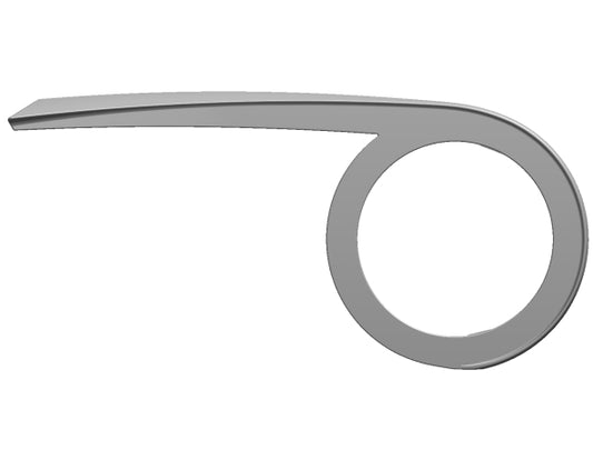 Hesling kettingscherm Cambio 46T. transparant