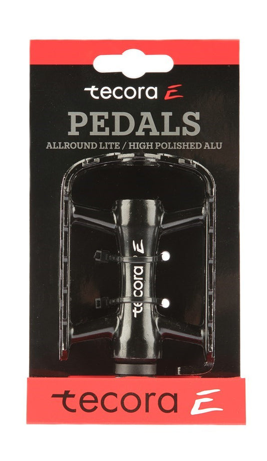 Tecora E pedaal allround lite zwart