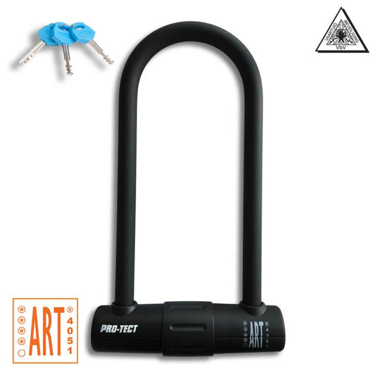 Pro-Tect Kynite ART-4 beugelslot zwart 180 mm. x 320 mm.