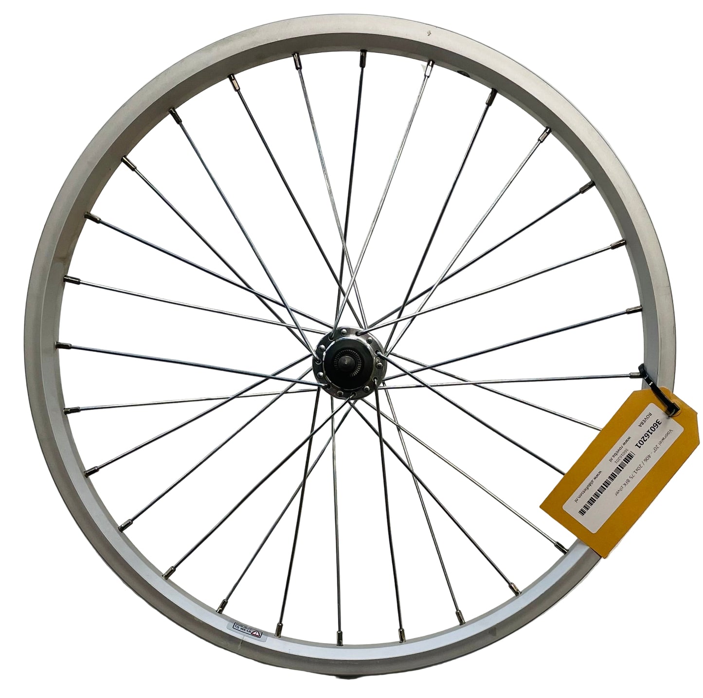 Voorwiel 20" - 406 / 20x1.75 BFK zilver