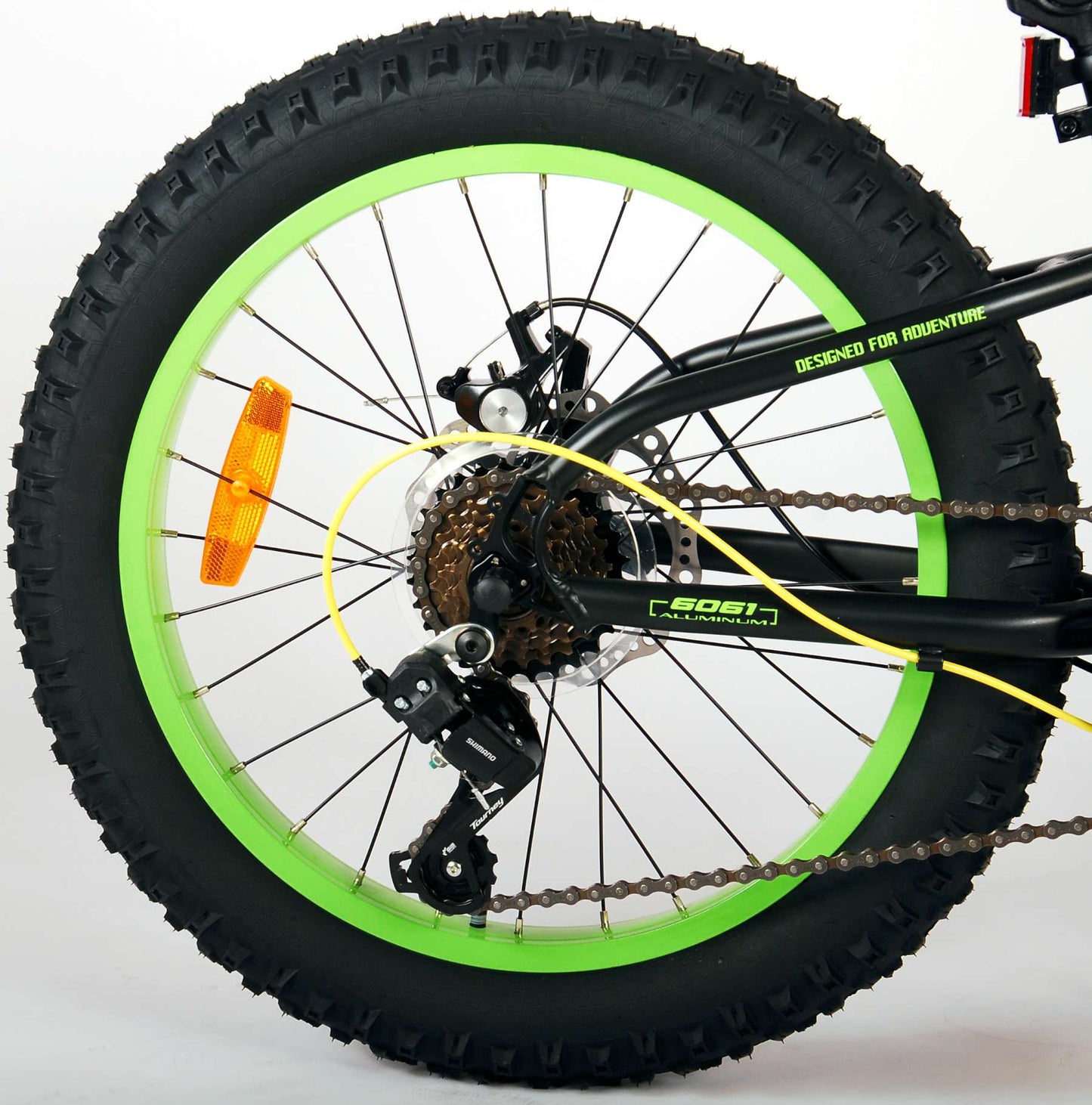 Volare Gradient 20'' jongens zwart/geel/groen - 6 spd. "Prime Collection" (85%)
