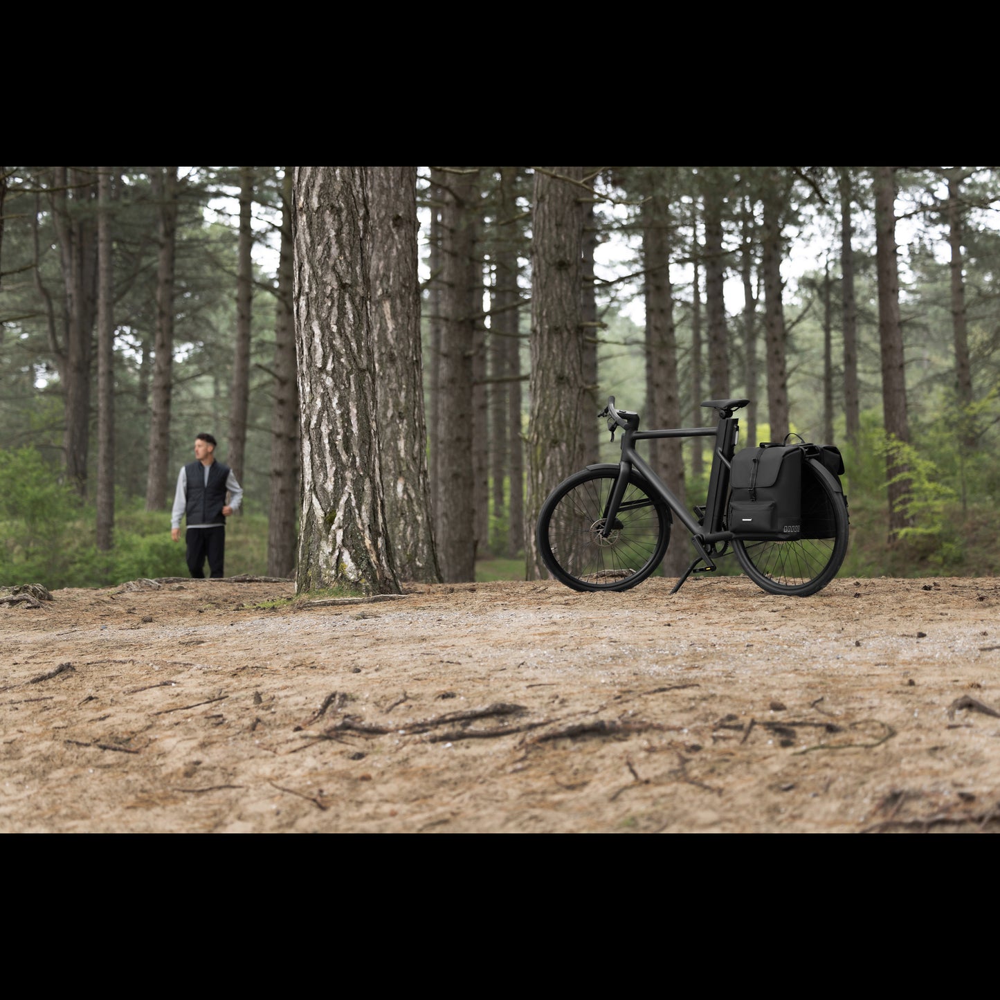 Urban Proof Cargo Double Bag Black - Recycled