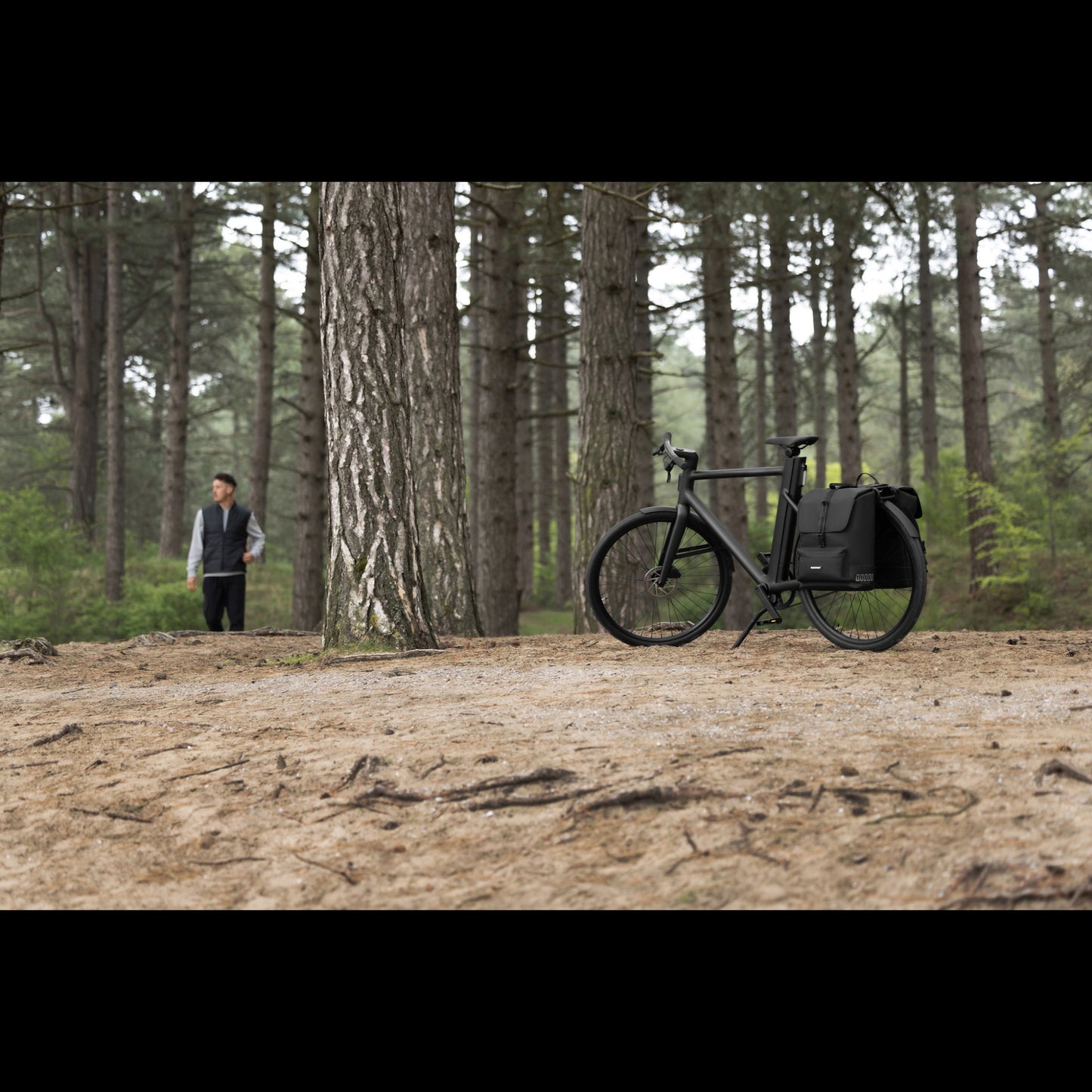 Urban Proof Cargo Double Bag zwart - Recycled