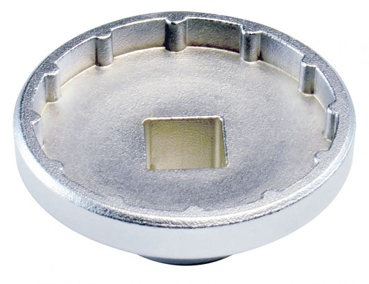 IceToolz M098 trapassleutel 12-tands voor T47 Ø50.4 mm. zilver