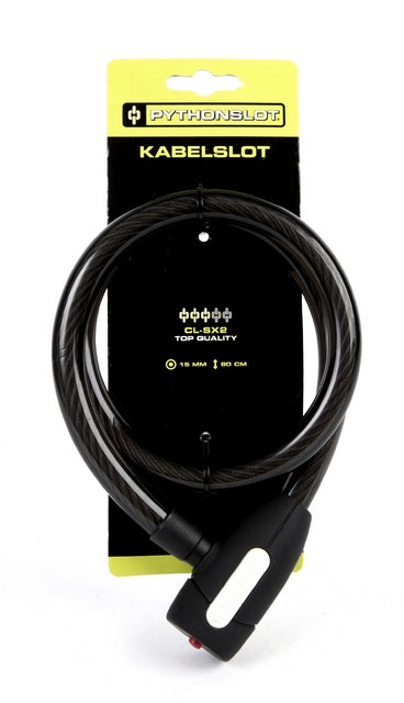 Pythonslot kabelslot 12 mm. x 80 cm. smoke