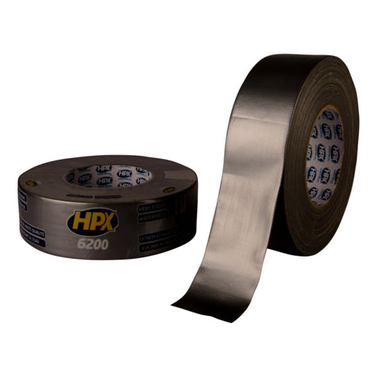 HPX pantsertape zilver 50 mm. x 50 mtr. serie 6200 per rol