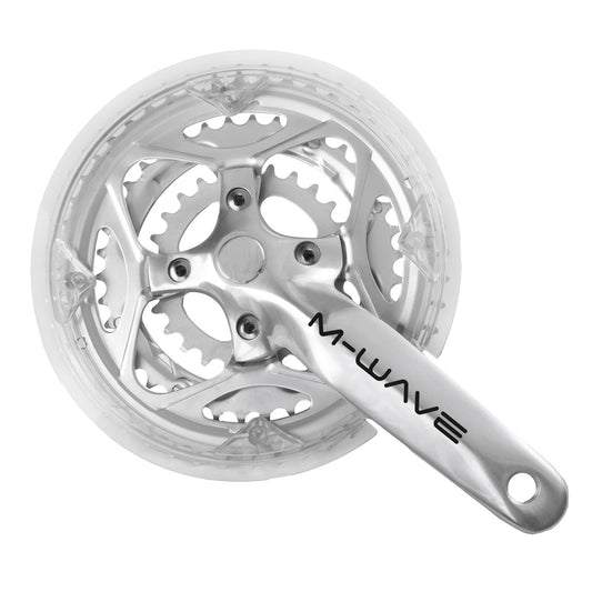 M-Wave triple 26/38/48T - 170 met rand alu (as 107 mm. / + 2 mm.)