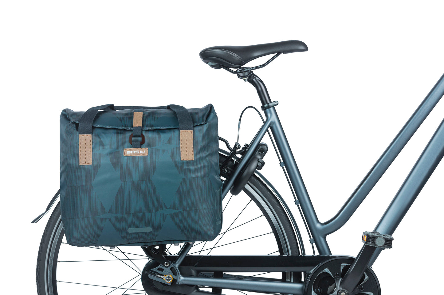 Basil 18391 Elegance fietsshopper 20-26L estate blue