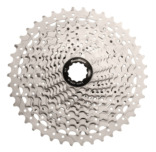 Sun Race CSMS8 EAX-BOX M 11V. cassette 11-40 metallic