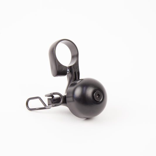 Widek E-bike bel nieuwzilver zwart All-Black, met speciale beugel op Luxe kaart