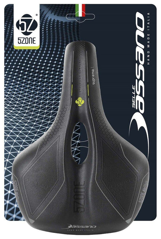 Selle Bassano zadel Suprema 5zone EL dames (kaart)