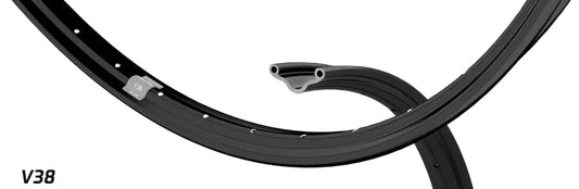 Velg 28' - 14 V38 28'-635 zwart