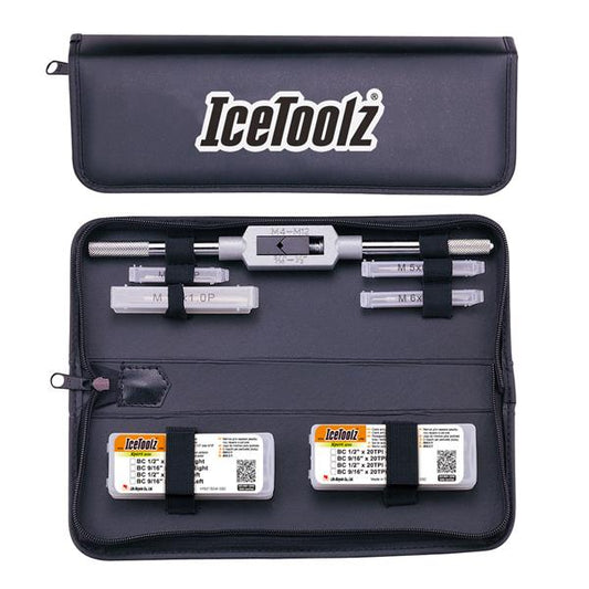IceToolz E158 Xpert pedaal- / frame- tapset met handvat