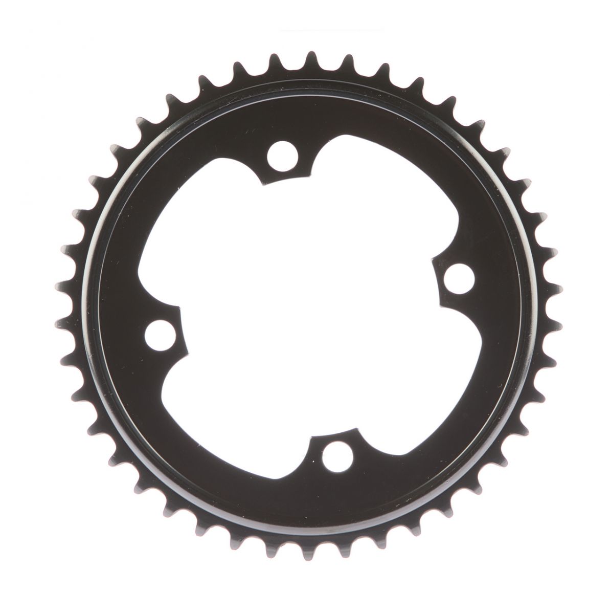 Miranda tandwiel 42T. Bosch Gen1 steek 104 4-gaats staal zwart