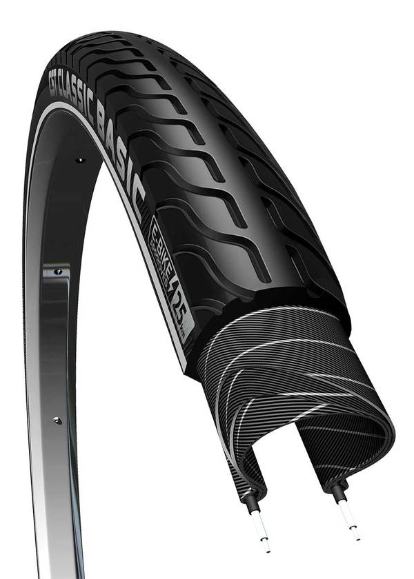 Bub. 37-540 / 24x1.3/8 CST Basic C1263 zwart RS