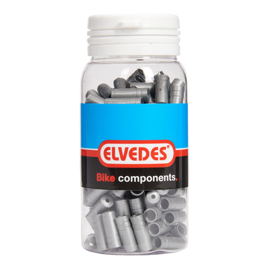 Elvedes ELV1160PVC4-3 Ferrule 4.3 mm. PVC zilver (150)