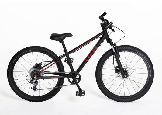 BFK 24" The BEAST 6V zwart/rood DISC-brake - 24TB150D