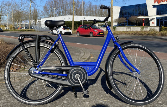 ALDO bedrijfsfiets 26" 50 cm. kleur: d. blauw