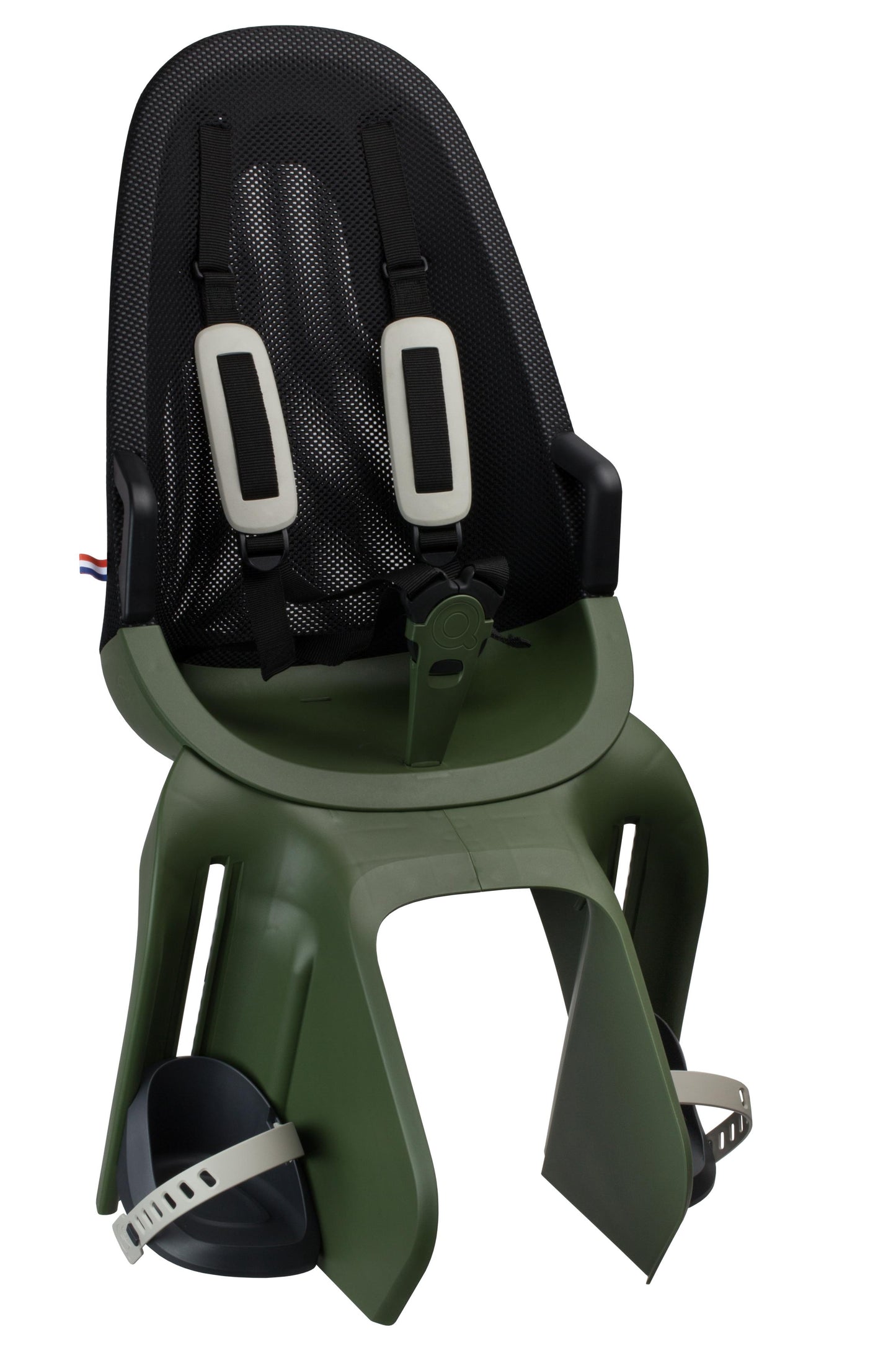 Qibbel Air Q909 Magic Green achterzitje dragerbevestiging