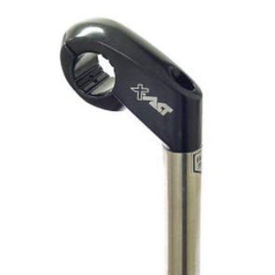Ergotec stuurpen CAT2 Tube quill 22.2/25.4 300/40 mm. zwart/zilver SL:2