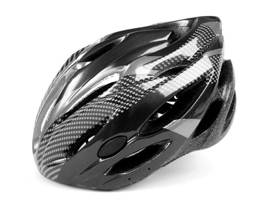 Mirage helm uni met vizier 58~62 cm. zwart/wit