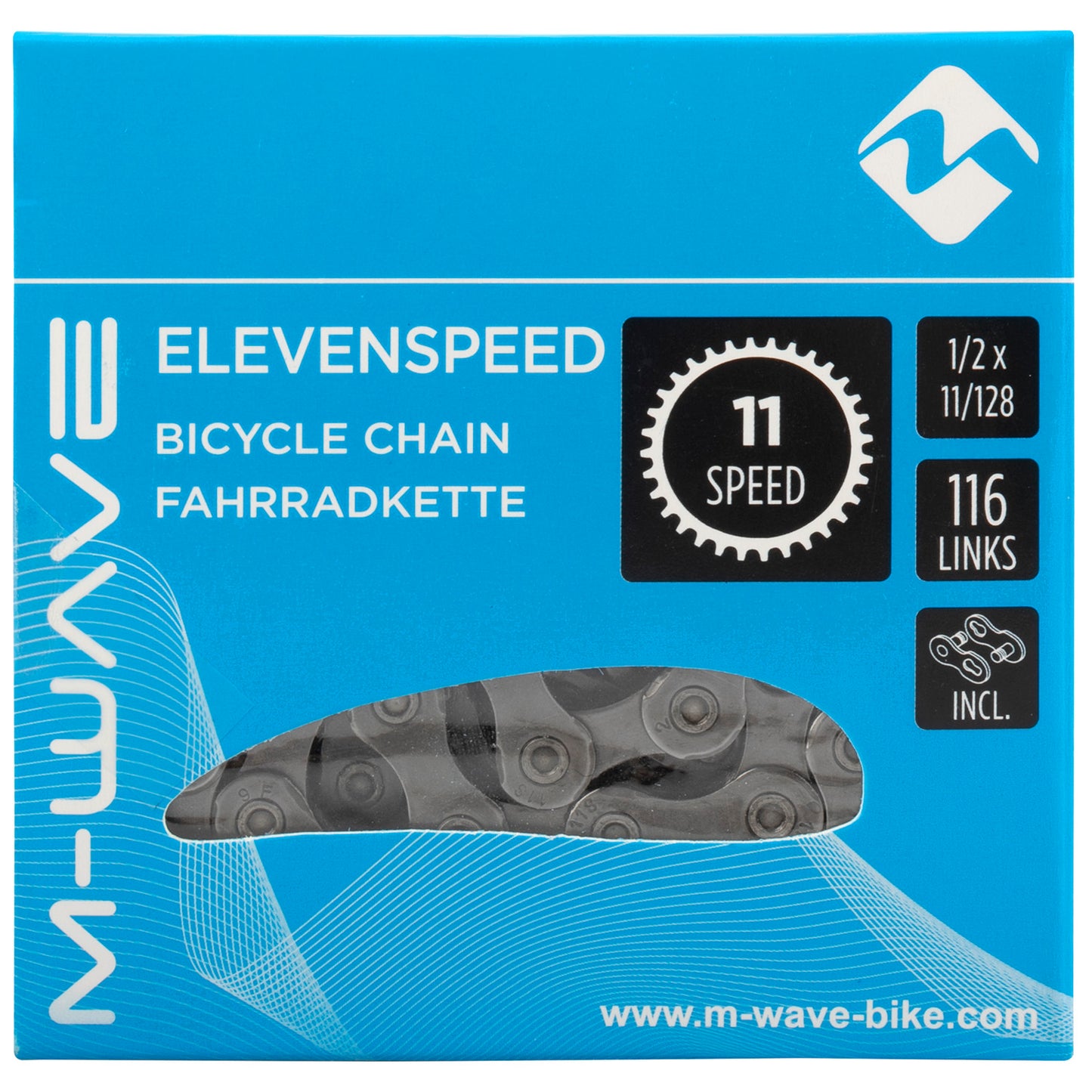 M-Wave ketting 1/2x11/128 - 116 11V. KMC-X11