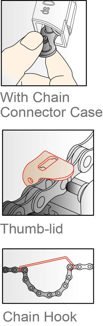 IceToolz 61A5 kettingpons 11 spd.
