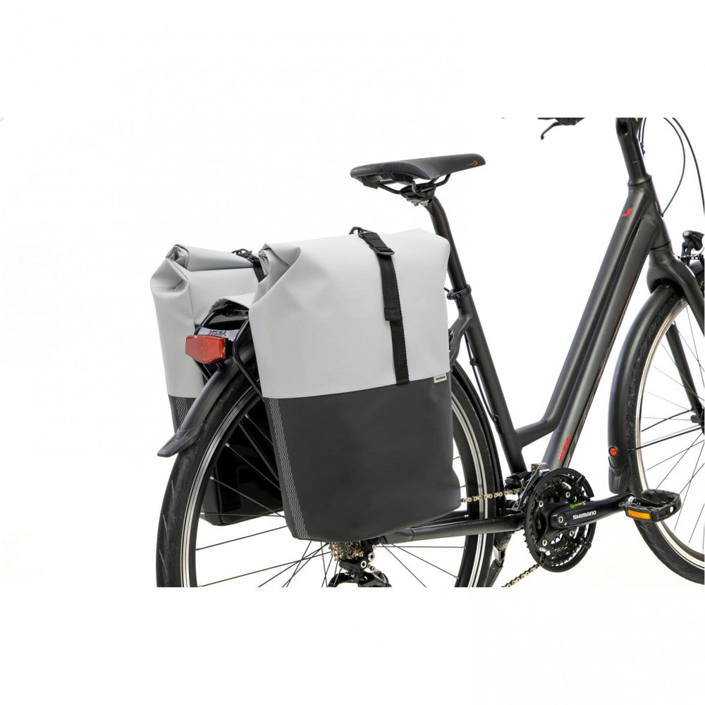New Looxs tas nr. 393 Nyborg Double Light Grey/Black - 393.537