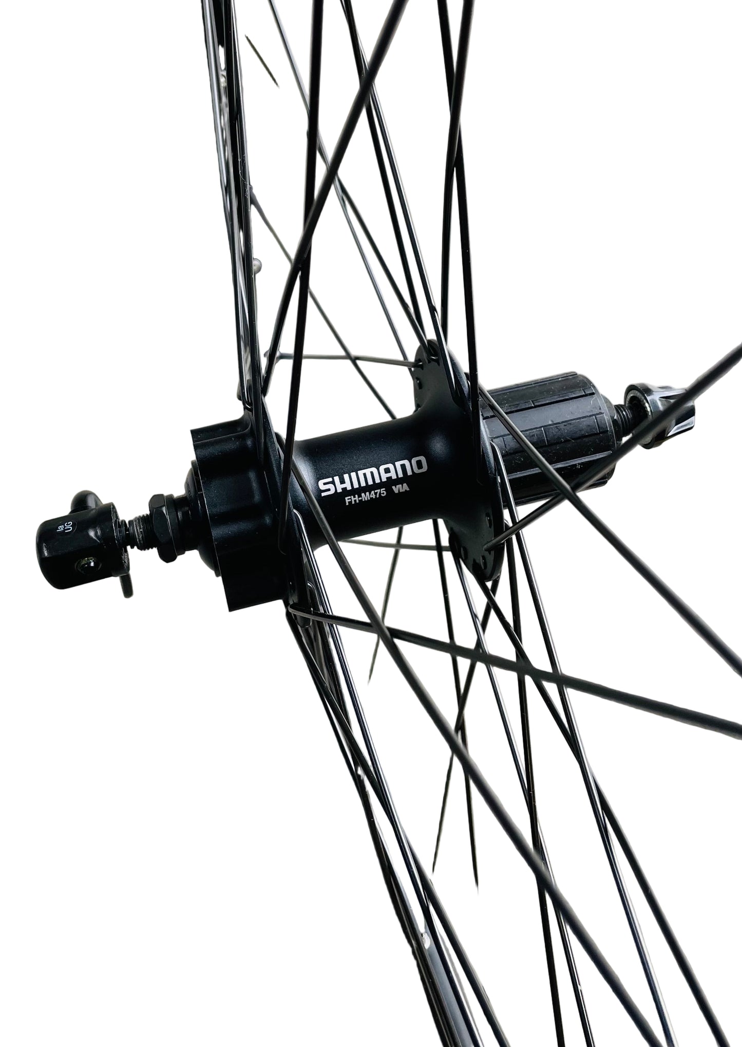 Achterwiel 28" 21-622 Taurus alu. zwart Shimano Deore M475 schijfrem