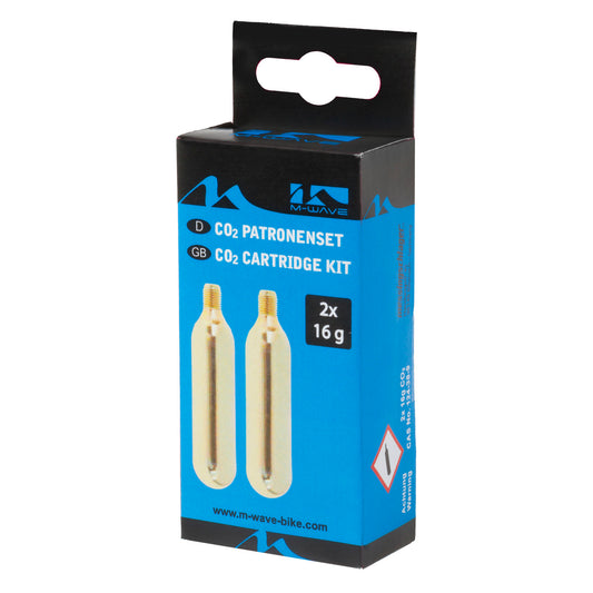 M-Wave CO2-Ammo patronen (2 stuks 16 gr.)
