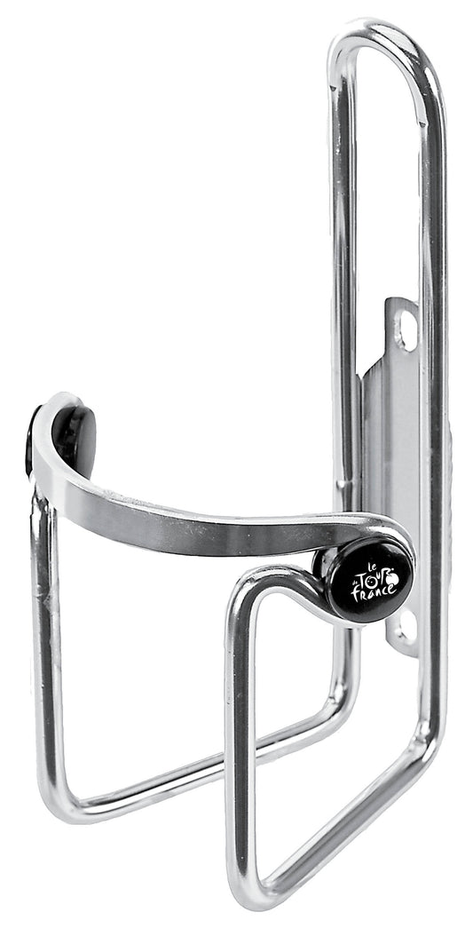 TDF bidonhouder alu. zilver met beschermdoppen