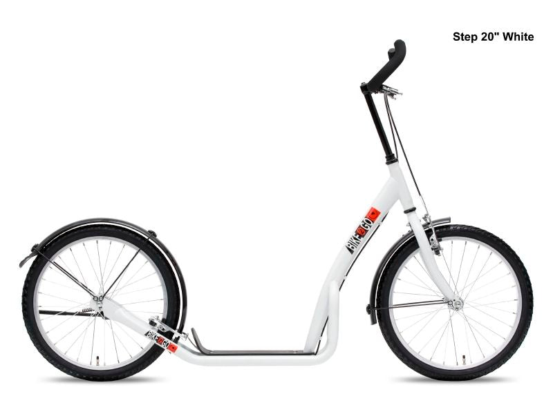 BFK Bike2Go step 20" wit