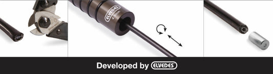 Elvedes 2012029 cable pricker aluminium fits Ø 4.1 mm. & Ø 4.9 mm.