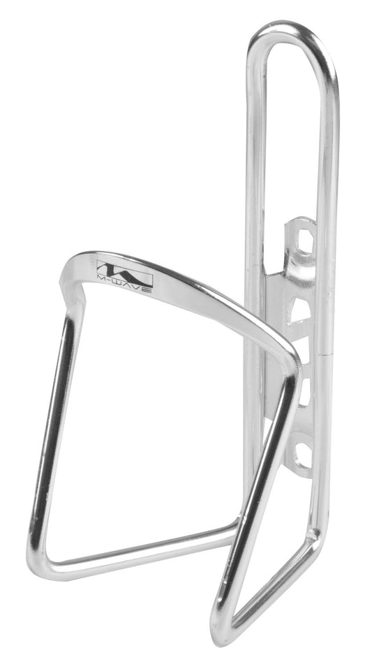 M-Wave bidonhouder aluminium zilver