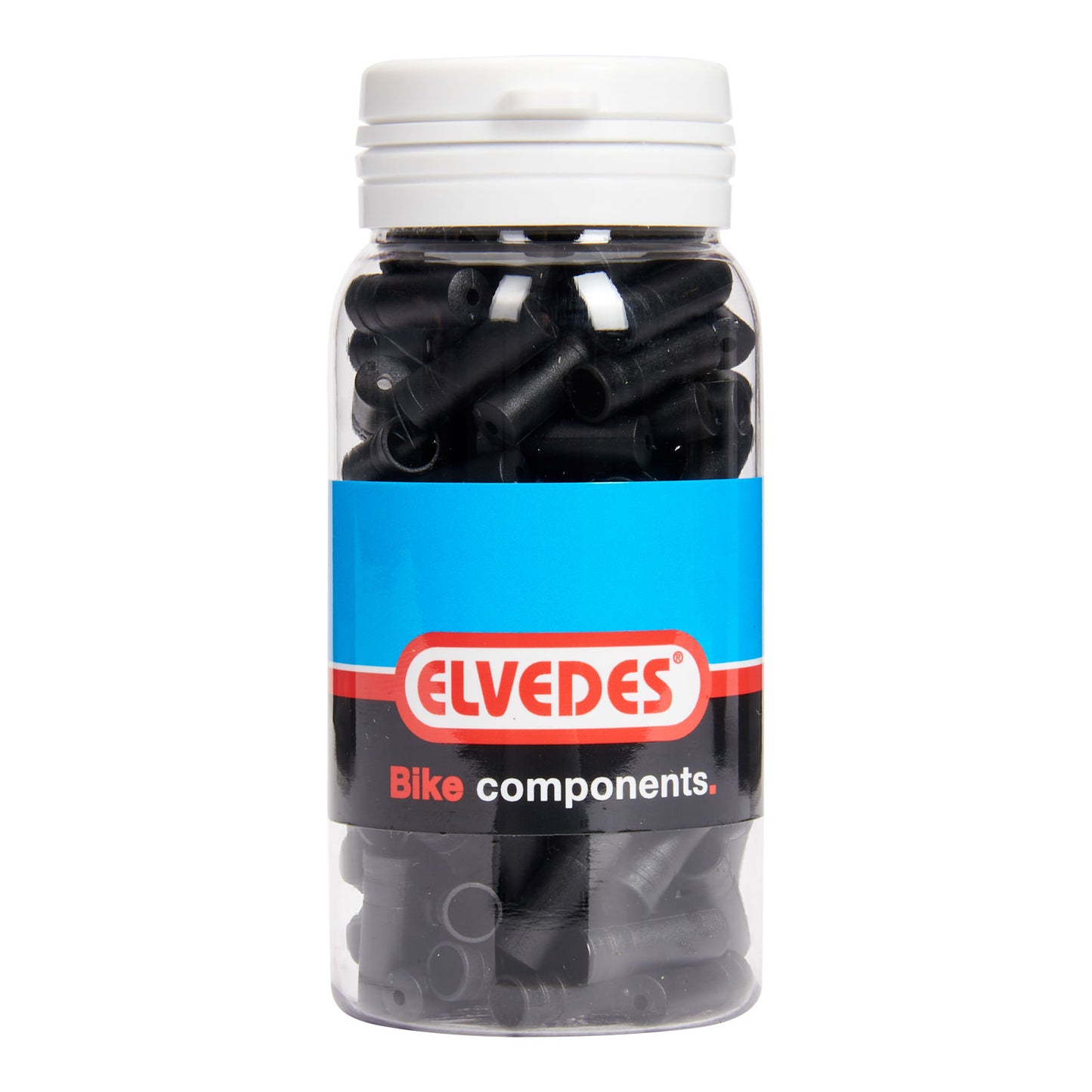 Elvedes ELV1160PVC5-1 Ferrule 5.0 mm. PVC zwart (150)