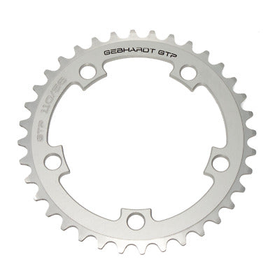 Gebhardt kettingblad 40T 110 mm. 5-arm zilver
