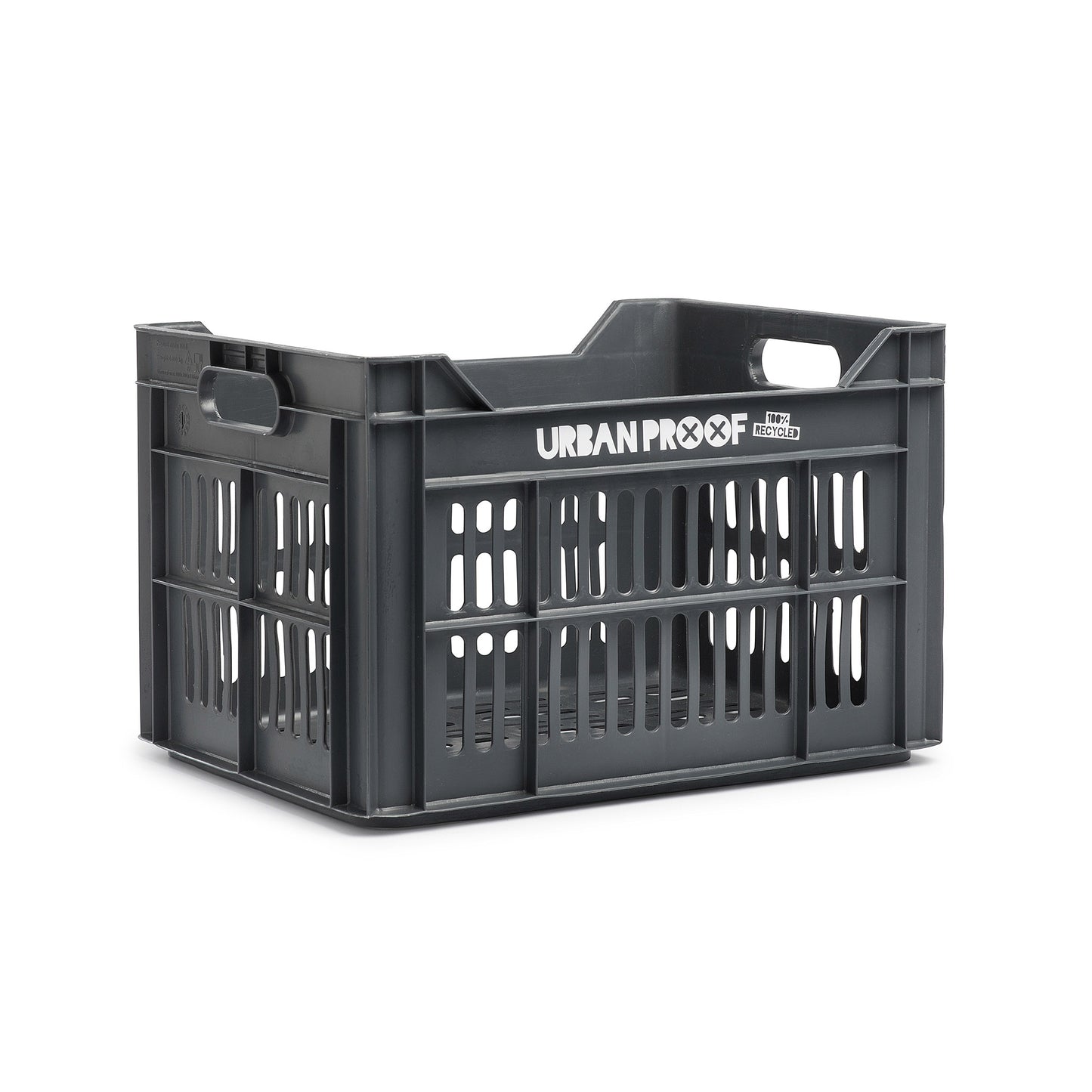 Urban Proof fietskrat 30L Ash Grey - Recycled