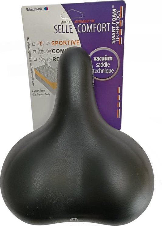 Selle Comfort zadel Catana zwart