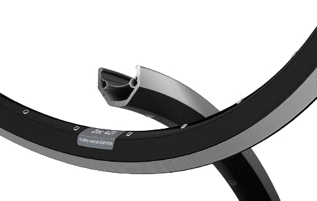 Velg 28' - 14 / 622 ZAC421 aluminium CNC zwart