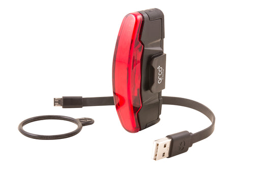 Spanninga Arco XB USB achterlicht incl. micro-USB kabel