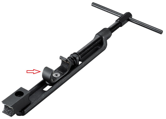 Hozan vorkuitzetter C-451 met beschermpads 80~160 mm. zwart