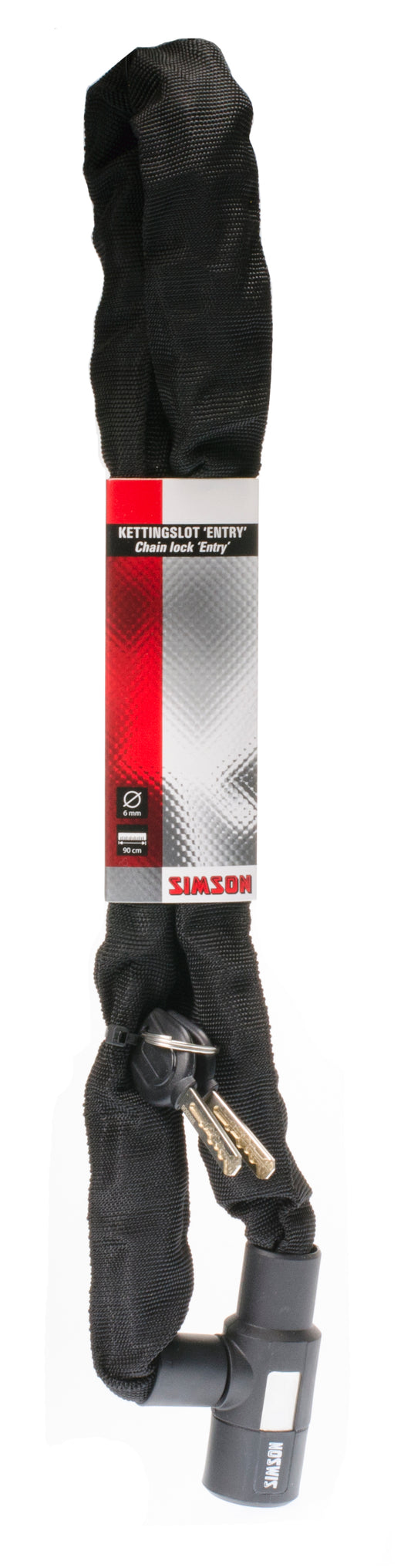 Simson 020852 kettingslot 'Entry' 6 mm. x 90 cm.